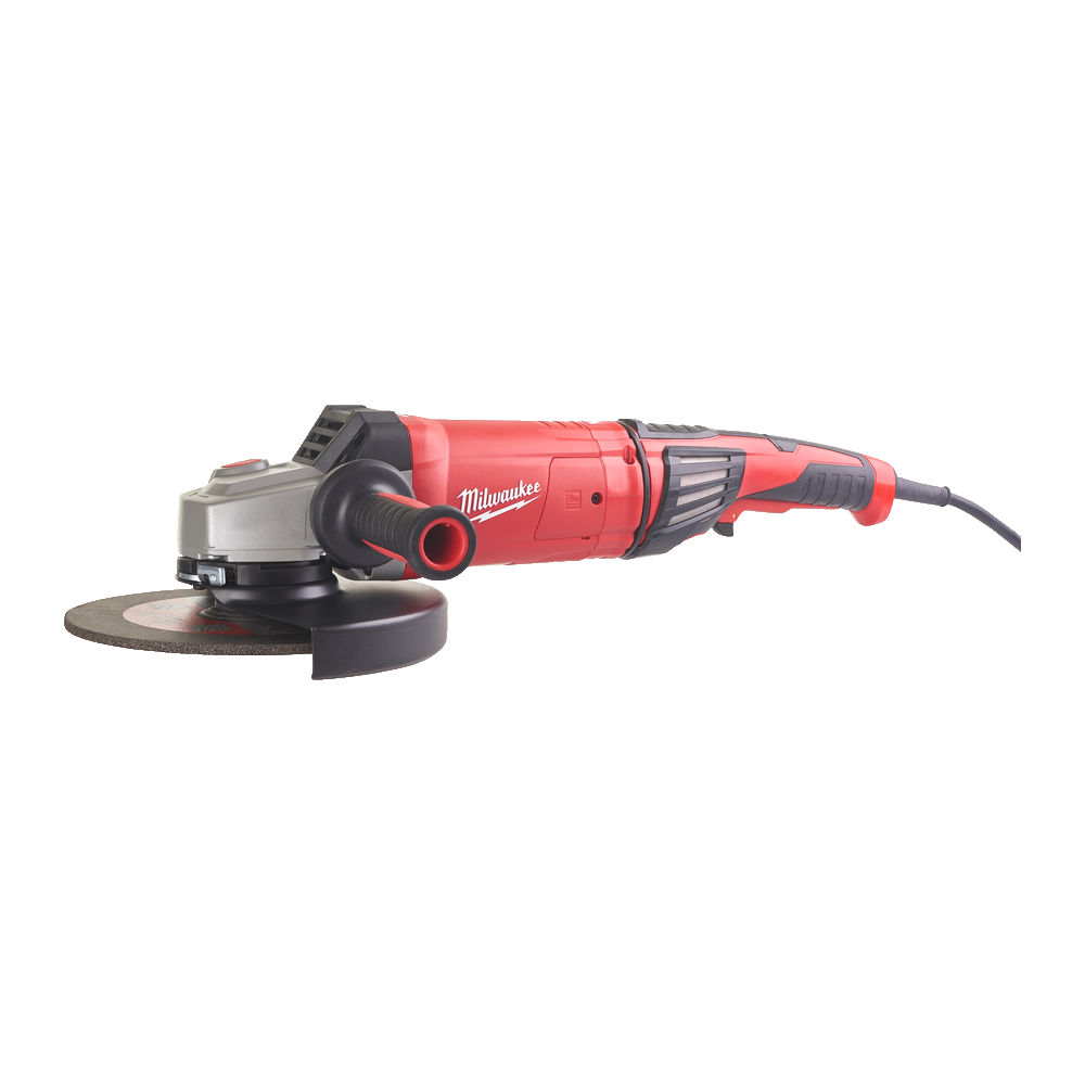 Amoladora angular 2400W con freno RAPIDSTOP™, diámetro del disco 230mm, AVS, embrague de seguridad, DMS