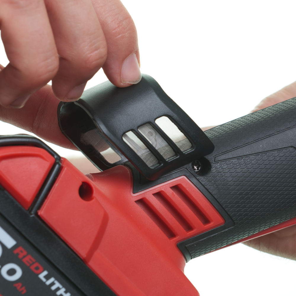 Amoladora M18 Litio M18 FUEL SIN ESCOBILLAS litio disco 125mm 9000rpm, con interruptor de paleta DMS, freno, arranque progresivo y relé de baja tensión  2x M18HB5,5 con HD Box