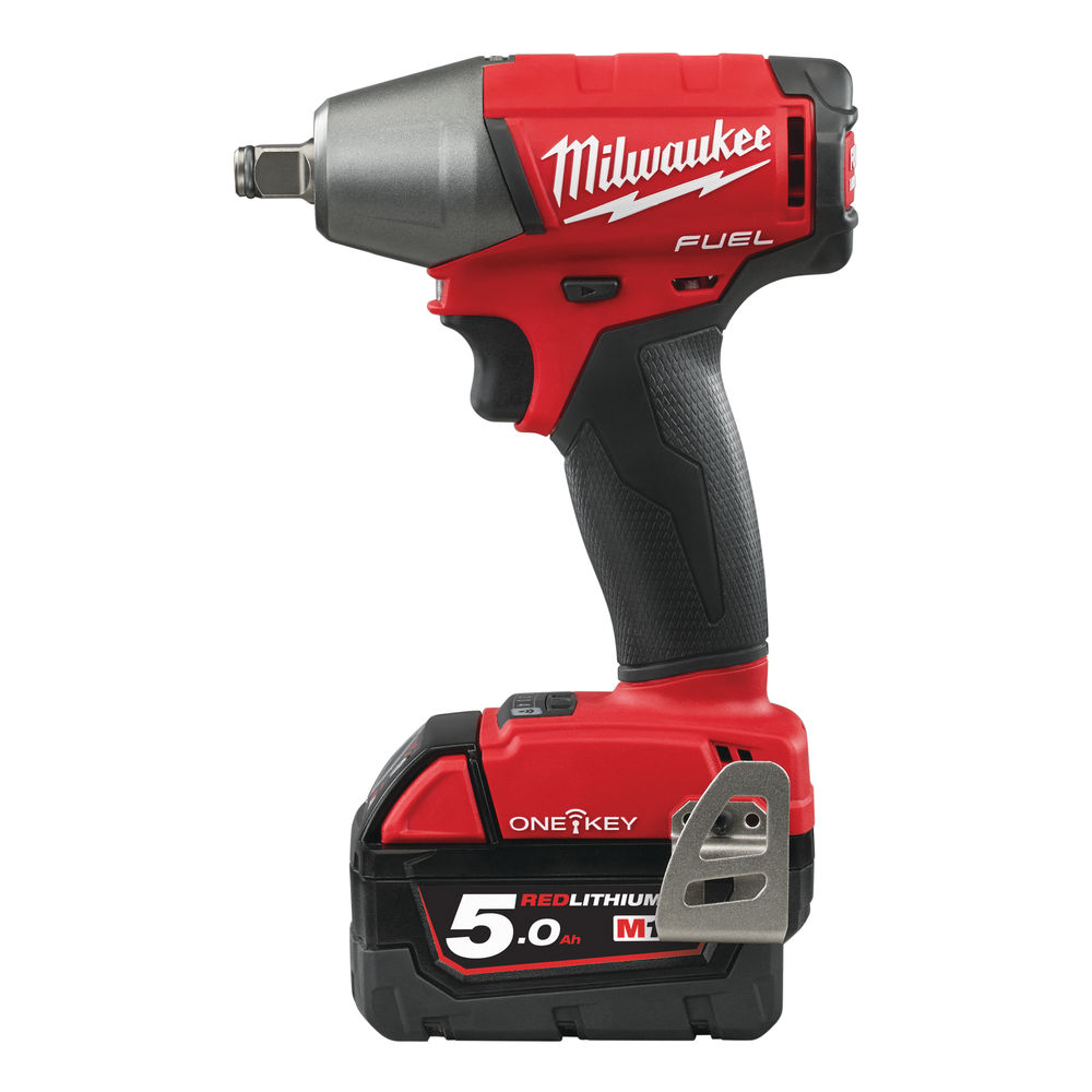 Llave impacto M18 FUEL ONEKEY sin escobillas, 1/2&quot; con anillo 300Nm; 4 modos, 5,0Ah con HD Box