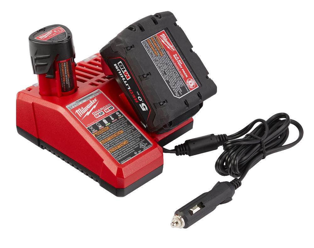 Cargador de coche M12 y M18 - Li-Ion