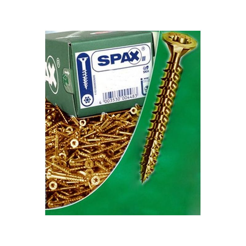 TORNILLO R/MAD. 03x025MM BICROMAT. SPAX 1.000 PZ            