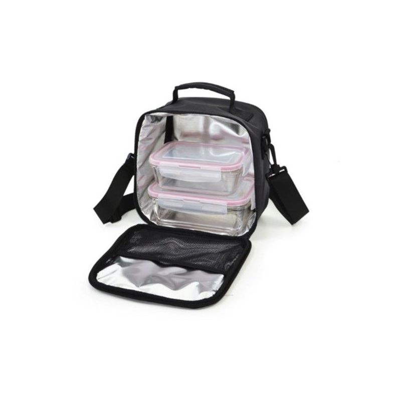 BOLSA PORTA ALIMENTOS 2 HERMETICOS NE POLIE IRIS            