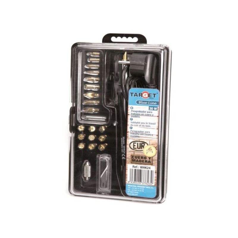 PIROGRABADOR SOLDAR WHK24 SOPORTE 22 PUNTAS TARGET          