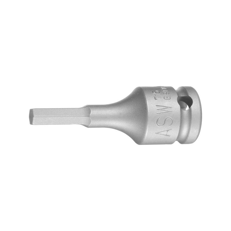 Llave vaso fuerza        3/8&quot; Hex 6mm ASW