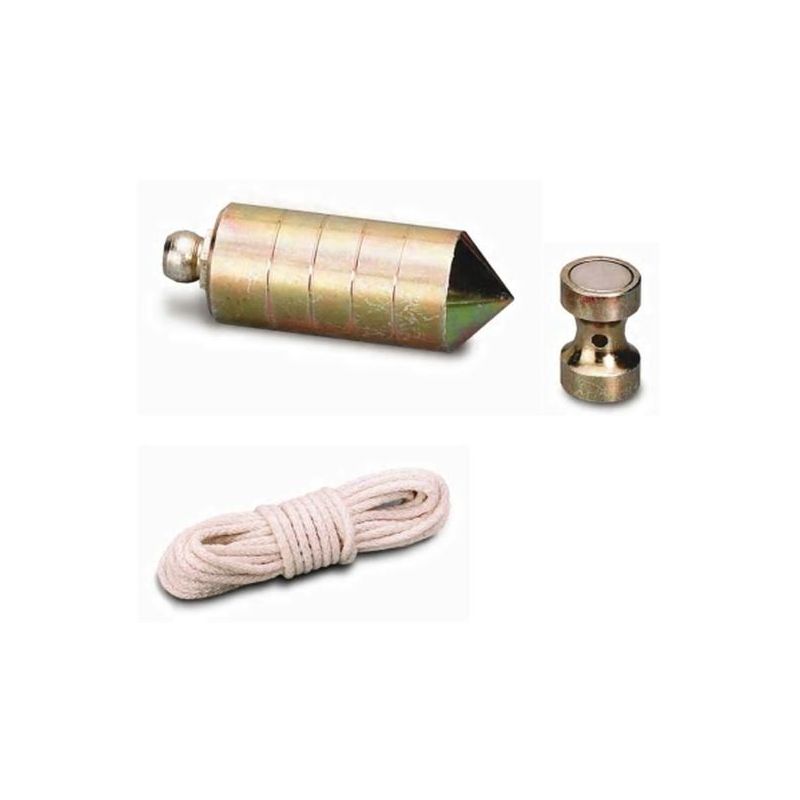 PLOMADA ALB. 1000GR NUEZ MAGNETICA JGO H. LAT NUSAC         