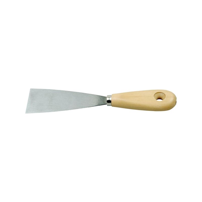 Espatula de pintor 100mm Mango de madera HAROMAC