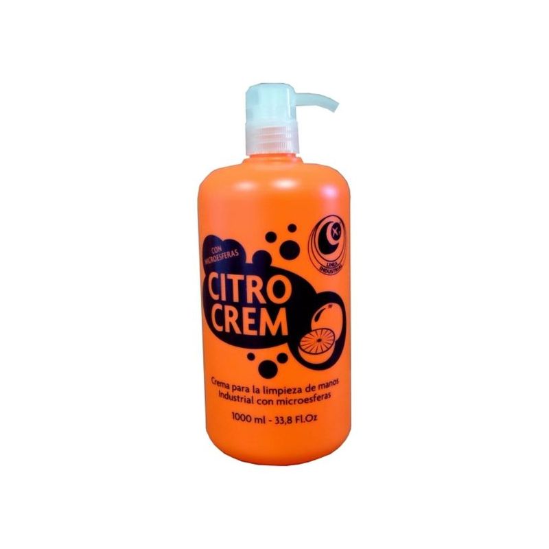 JABON LAVAMANOS 1 LT CON MICROESFERAS DOSIFICADOR CITROCREM 