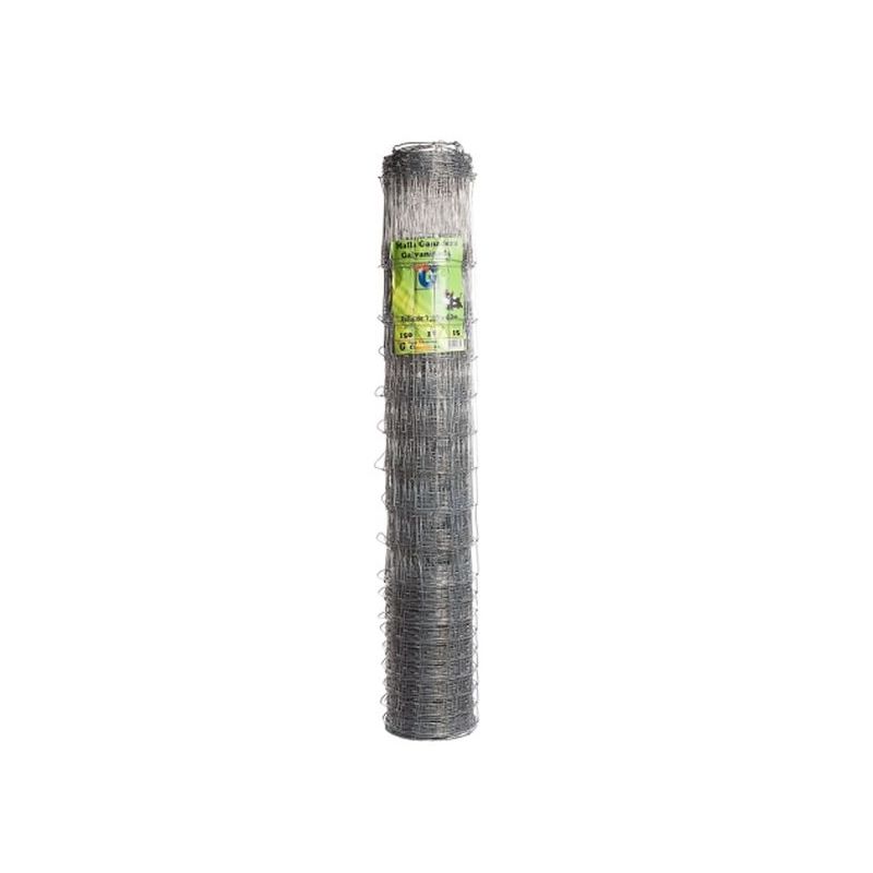 MALLA CERC ANUDADA 1,5X50MT AC GALV 150-18-15 TMG