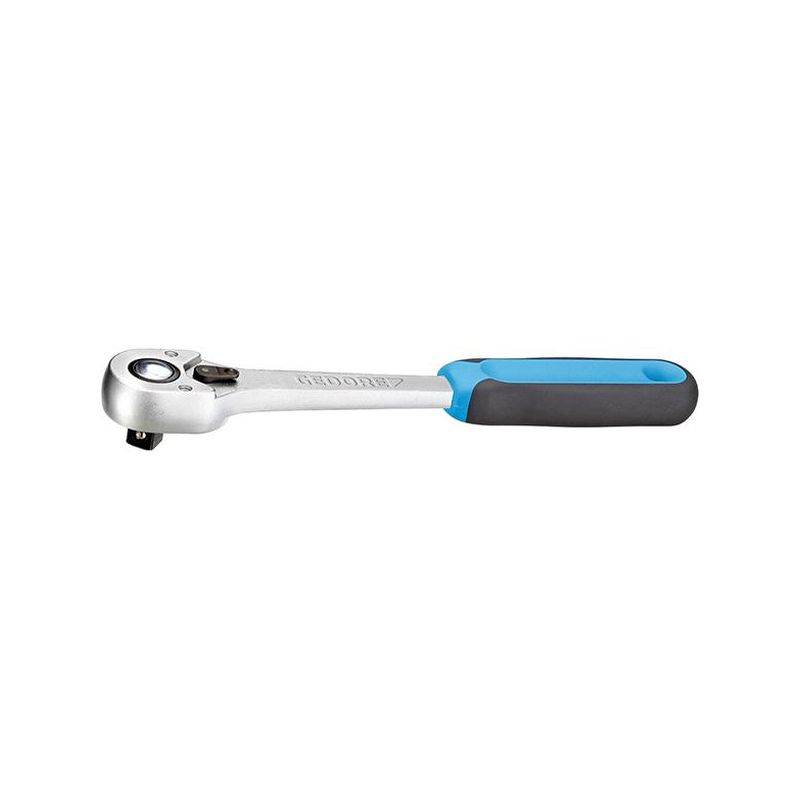 Carraca reversible con palanca de cambio 3/8&quot;200mm 32dientes Gedore