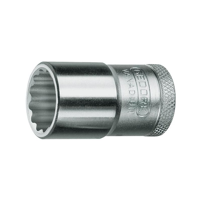 Vaso de 1/2&quot; 12caras 1. 3/16&quot; Gedore