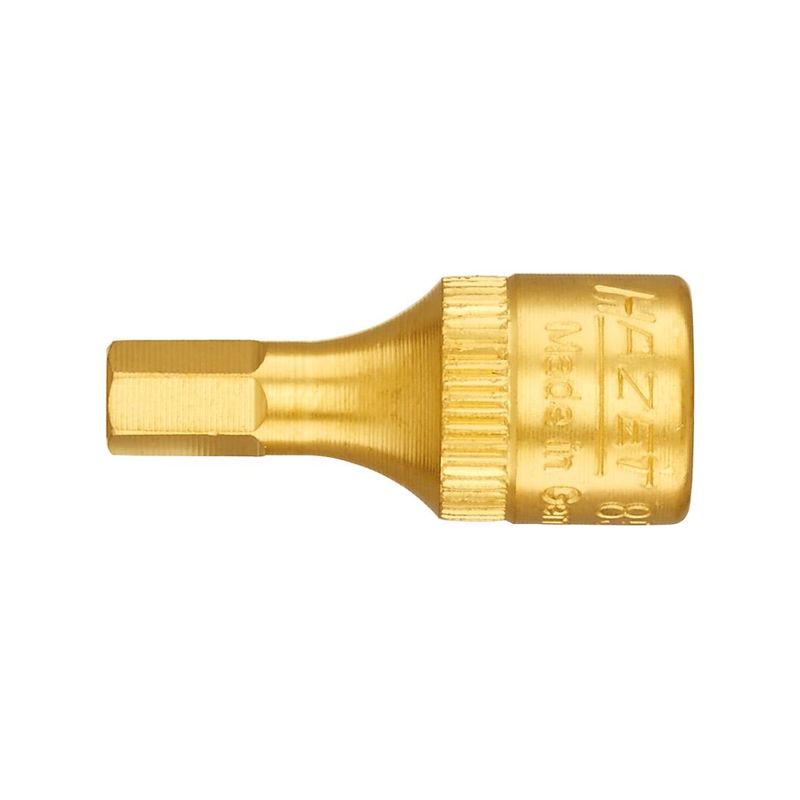 Vaso p. llave v. 1/4&quot; 8 mm p.torn.hex.int