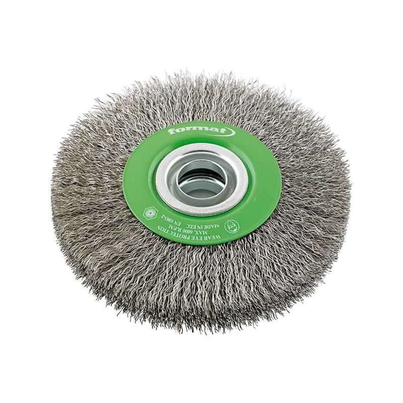 Cepillo circular inoxid. 150x 30mm FORMAT