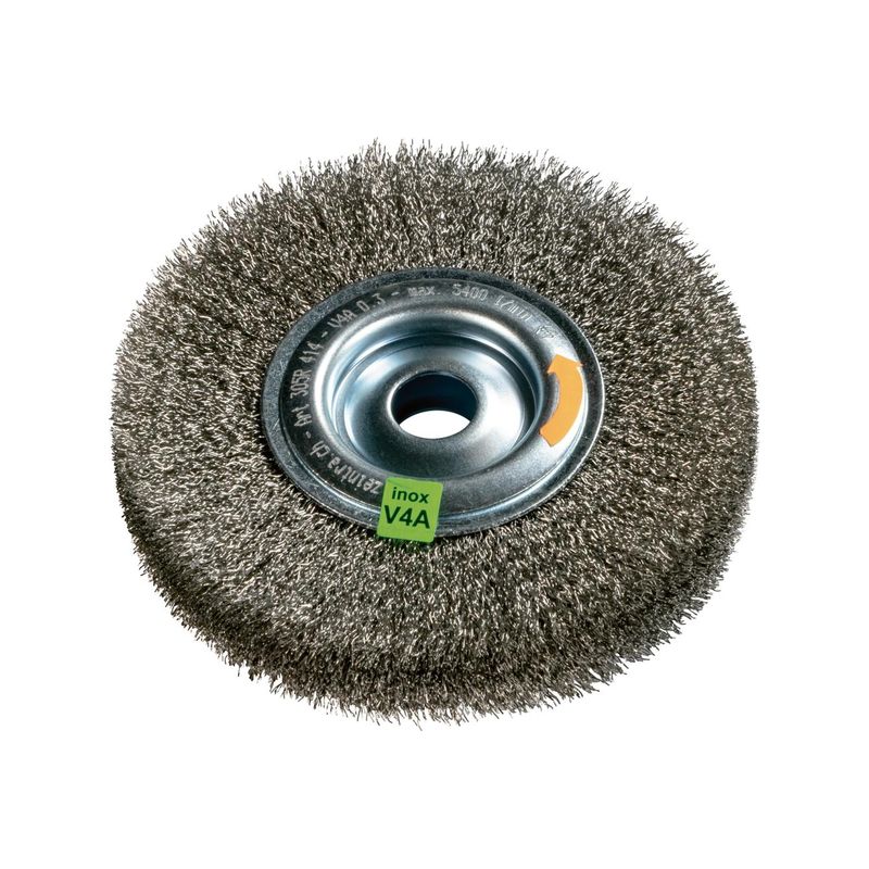 Cepillo circular inoxid. 200x 30mm FORMAT