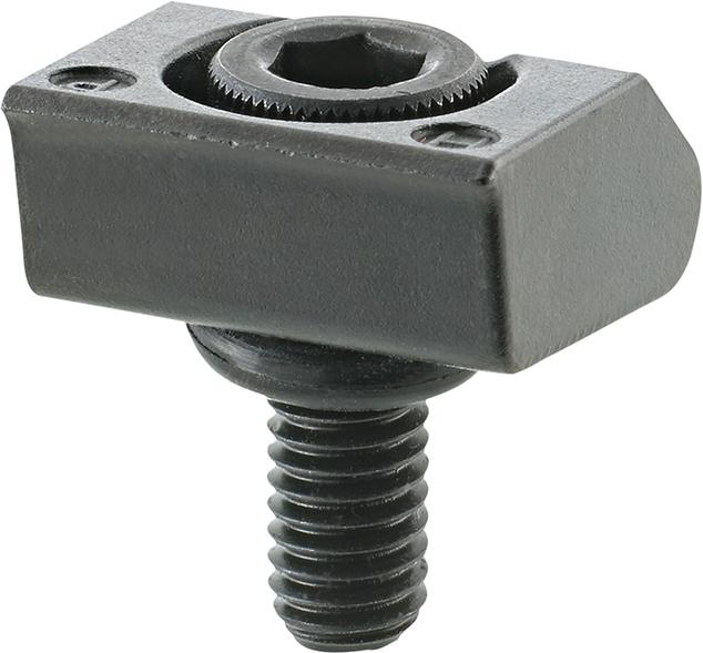 Pinza sujecion Pitbull canto romo acero2,8kn MITEE-BITE