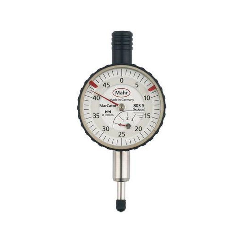 Reloj comparador pequeno protegido contra impactos3mm MAHR
