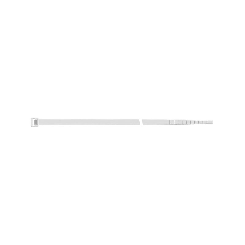 Abrazadera nailon crema 200x 3,5mm a100uds. Sapi