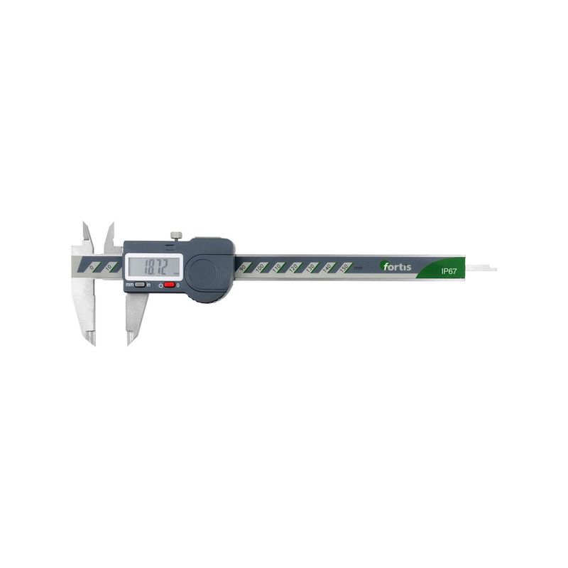 Pie de rey digital 150/0,01mm IP67 FORTIS
