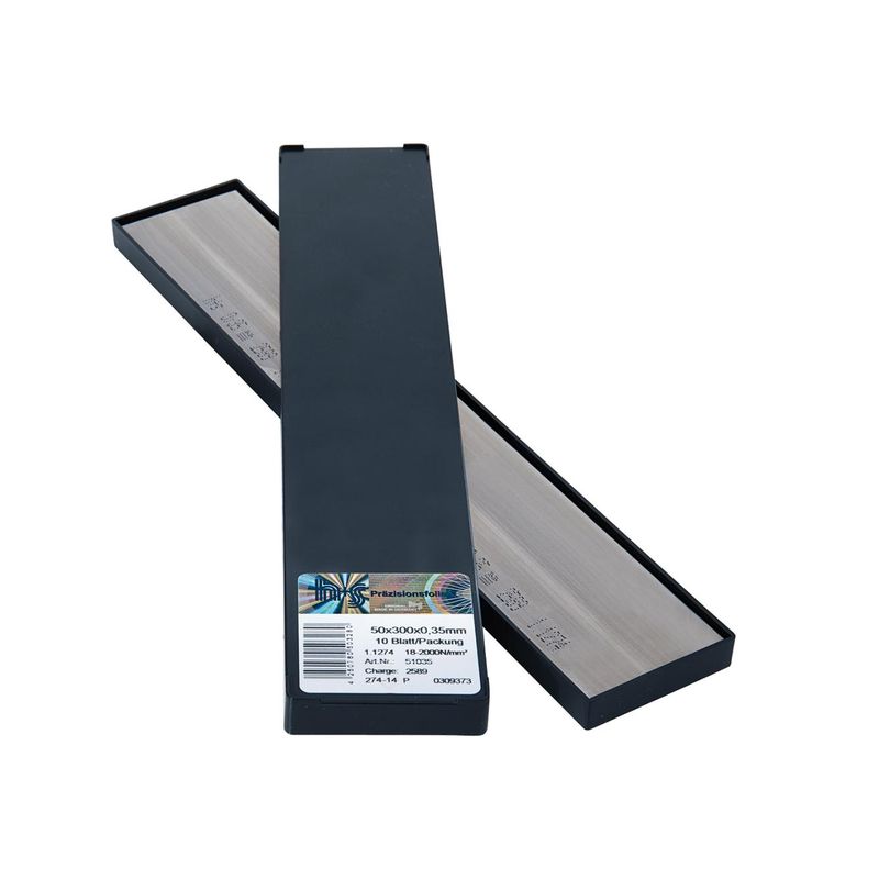Laminas metalicas 50x300x0,50mm 10Bl/P H+S