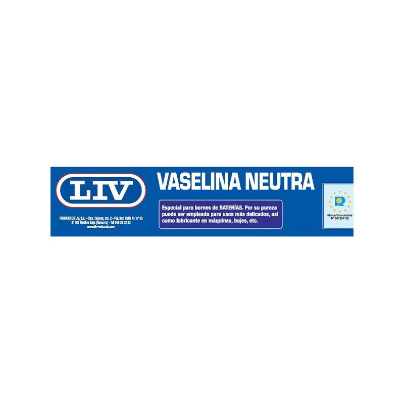 VASELINA LUBRICANTE NEUTRA LIV 100 ML