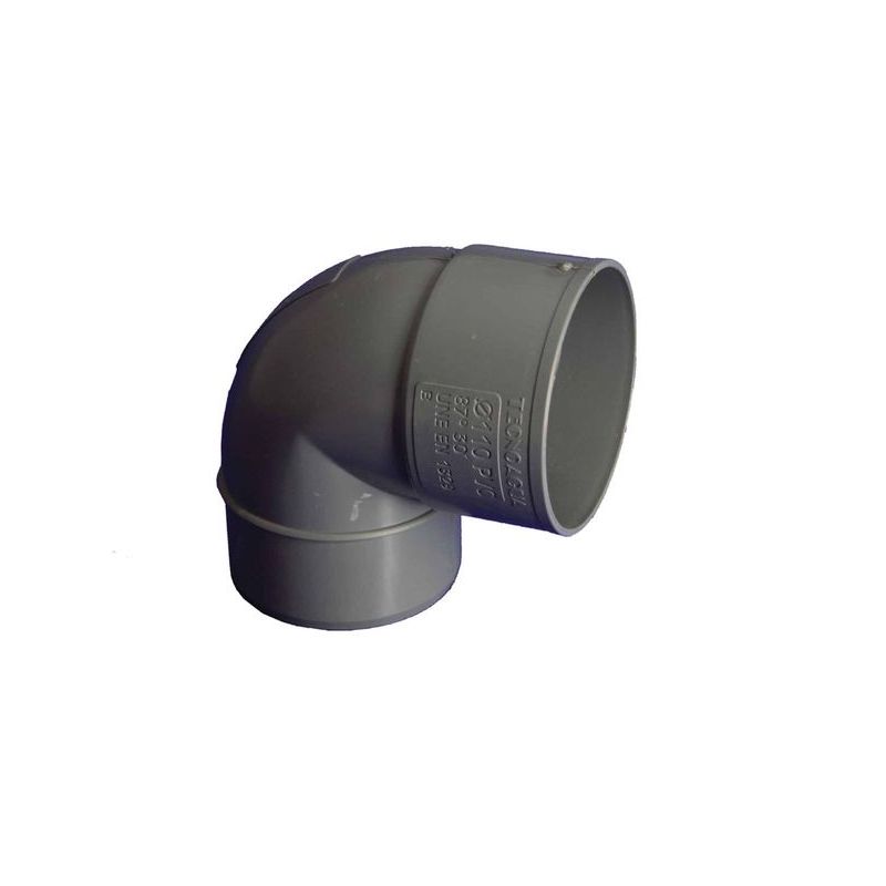 CODO EVAC M-H 87§ 090MMØ PVC HIDROT