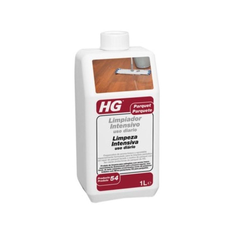 LIMPIADOR SUELO PARQUET INTENSIVO USO DIARIO HG 1 LT