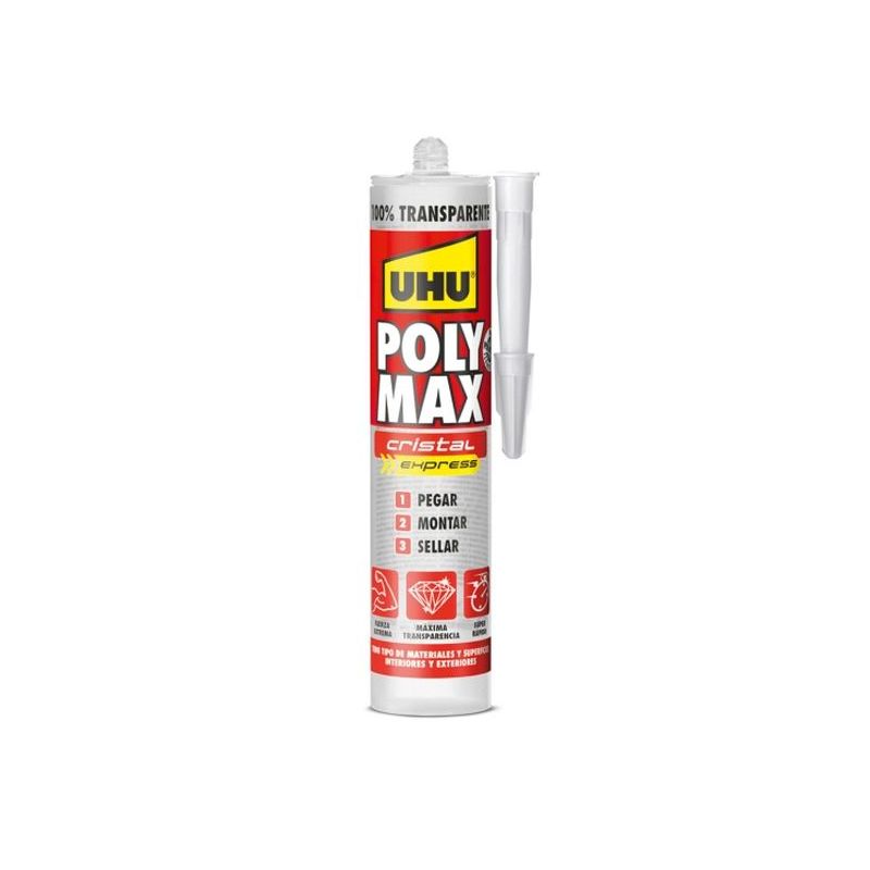 ADHESIVO SELLADOR POLIM 300 GR POLY MAX CRISTAL XPRESS CART