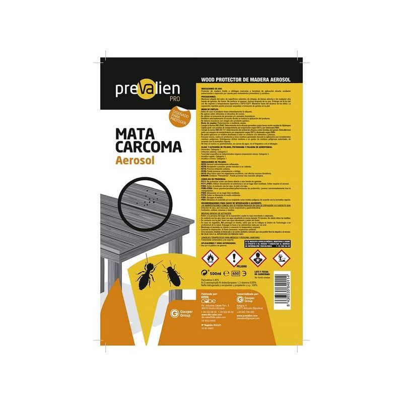 MATACARCOMA MAD 500 ML INC. PRO SPRAY PREVALIEN