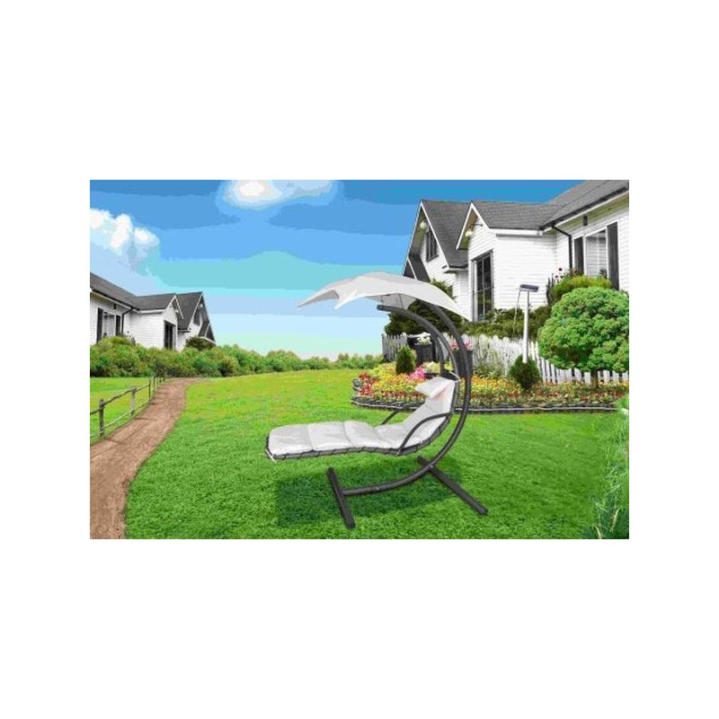 BALANCIN JARD 212X133X192CM 1P BEI AC/TEXT NATUUR