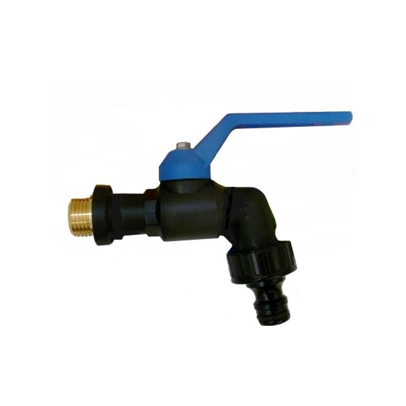 GRIFO ESFERA 1/2&quot; TOMA AUTOMATICA ANTIHIELO PL NE S&amp;M