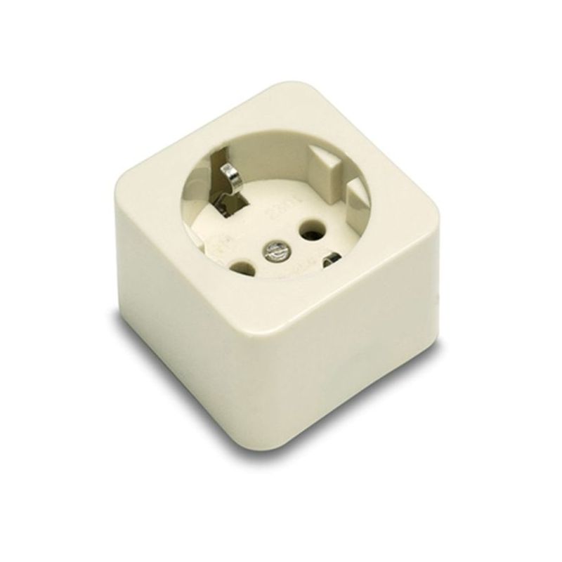 BASE ELEC 54x54x46 TT 16A-250V SUP. POLIC/PORC BL 2301 FAMAT