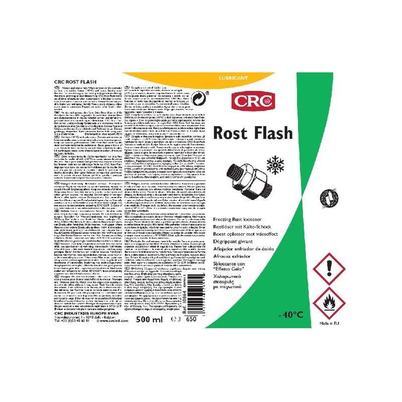 ACEITE LUBRICANTE MULTI PEN SPRAY AMBAR ROSTFLASH CRC 500 ML