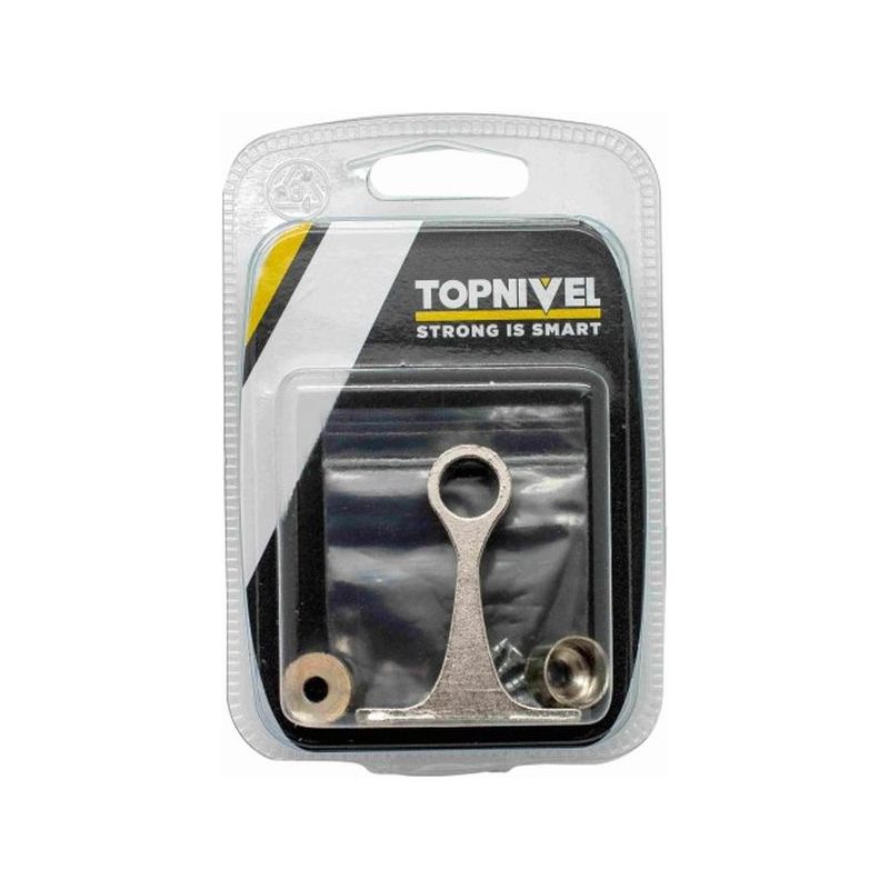 CASQUILLO TUBO ARMARIO SOPORTE CENTRAL 12MM NIQ 3 PZ