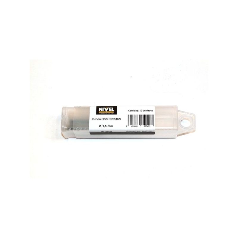 BROCA MET RECT HSS 02,50MM 030/057 MM 338N NEG 118§ NIVEL
