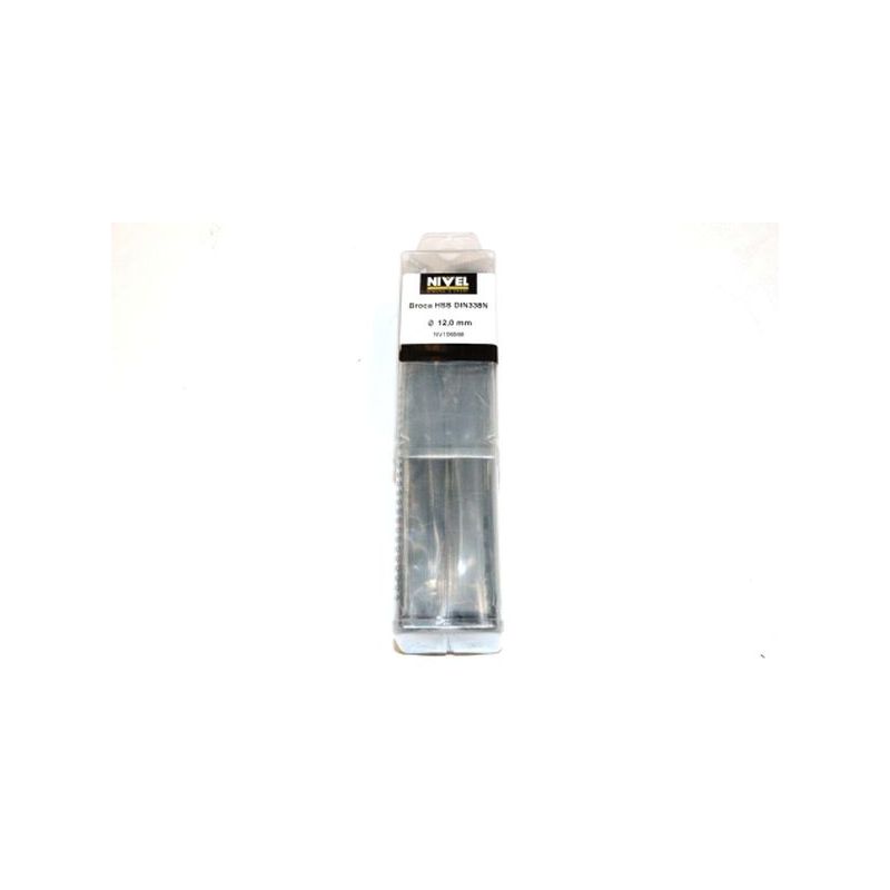 BROCA MET RECT HSS 12,00MM 101/151 MM 338N NEG 118§ NIVEL