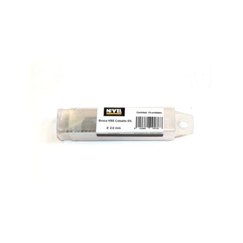 BROCA MET RECT HSS 02,00MM 024/049 MM 338N 5%COB DOR 135§ N