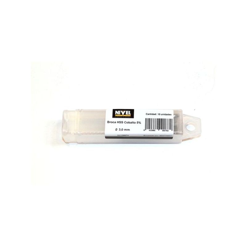 BROCA MET RECT HSS 03,00MM 033/061 MM 338N 5%COB DOR 135§ NI