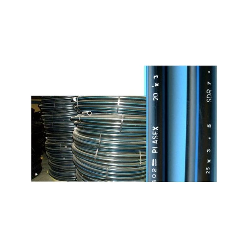 TUBO ALIMENT. 25X025MT 10BAR PLASEX PE PE-40 12510Z 25 MT