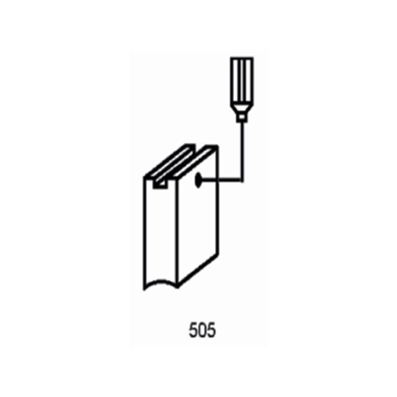 ESCOBILLA HTA.ELEC ASEIN PVC 1824J 2 PZ