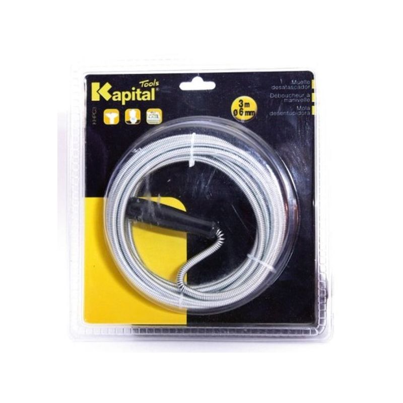 DESATASCADOR TUBERIAS MUELLE 3 MTX6 MM M/PLAS. KAPITAL