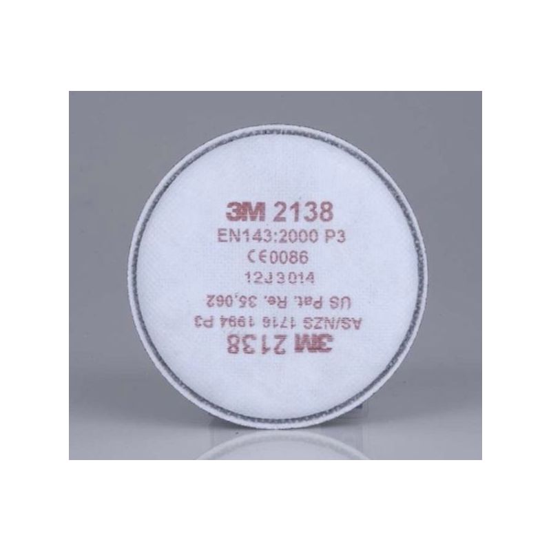 FILTRO MASCARILLA PARTICULAS VAP ACID CONEX.BAYON. P3R 3M