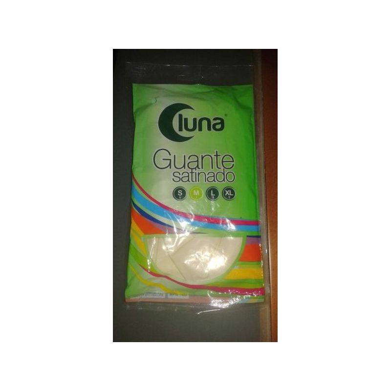 GUANTE QUIMICO L09 NAT. SATIN. LATEX CARAM LUNA