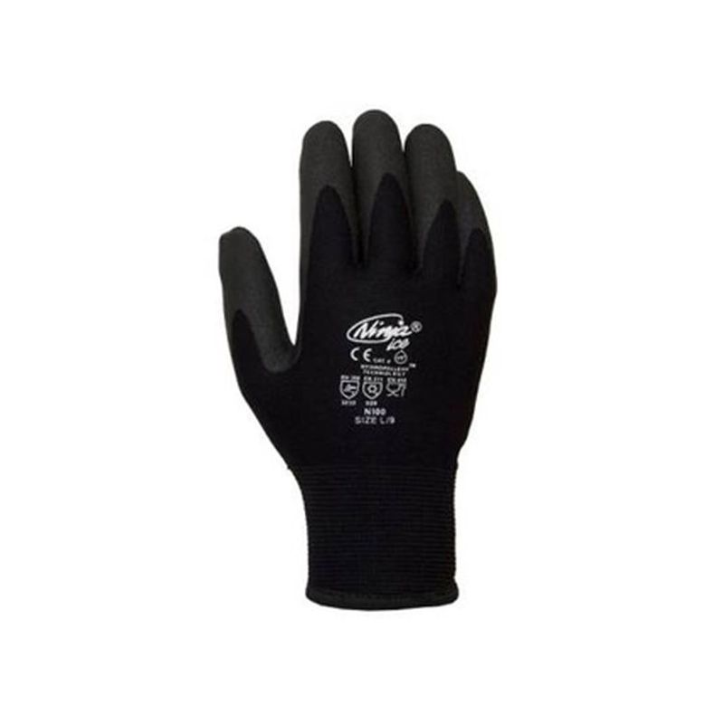 GUANTE TERMICO L09 SIN COSTUR. NINJA PVC-VOLRIZO NE JUBA