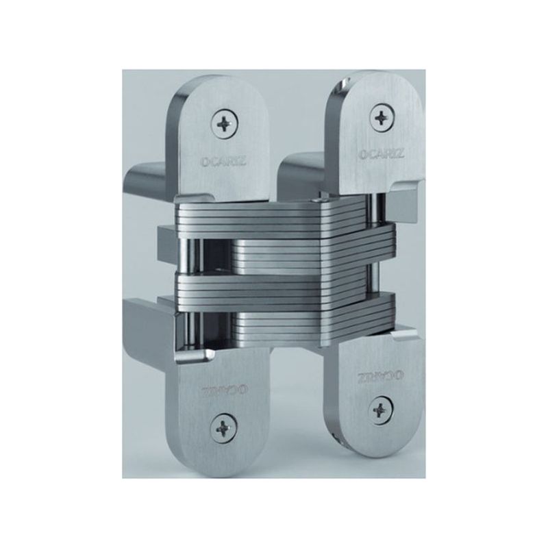 BISAGRA EMBUTIR INVISIBLE 070MM 190-R/70 INOX OCARIZ