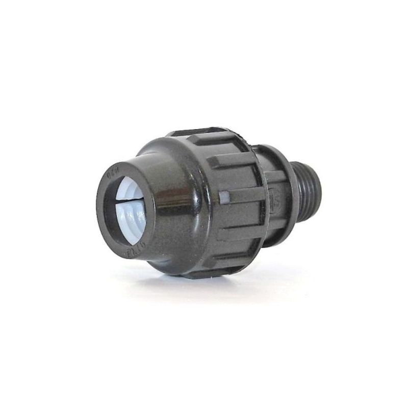 ENLACE RIEGO MANG M Ø 32MM-1&quot; ROSC FIT PP NATUUR