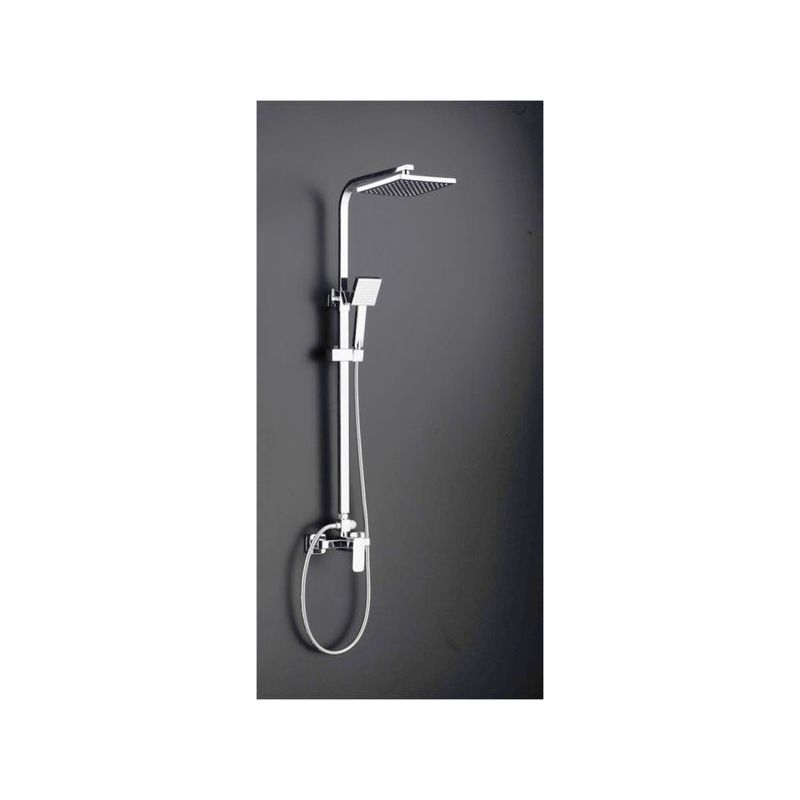 GRIFO DUCHA MONOM FLEXO BARRA+D/C EXTENSIBLE INOX MAZA DP GR