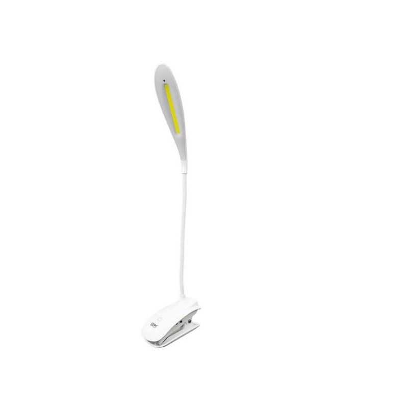 FLEXO LED PINZA 3W 140LM 6400K BL AJUST. EDM