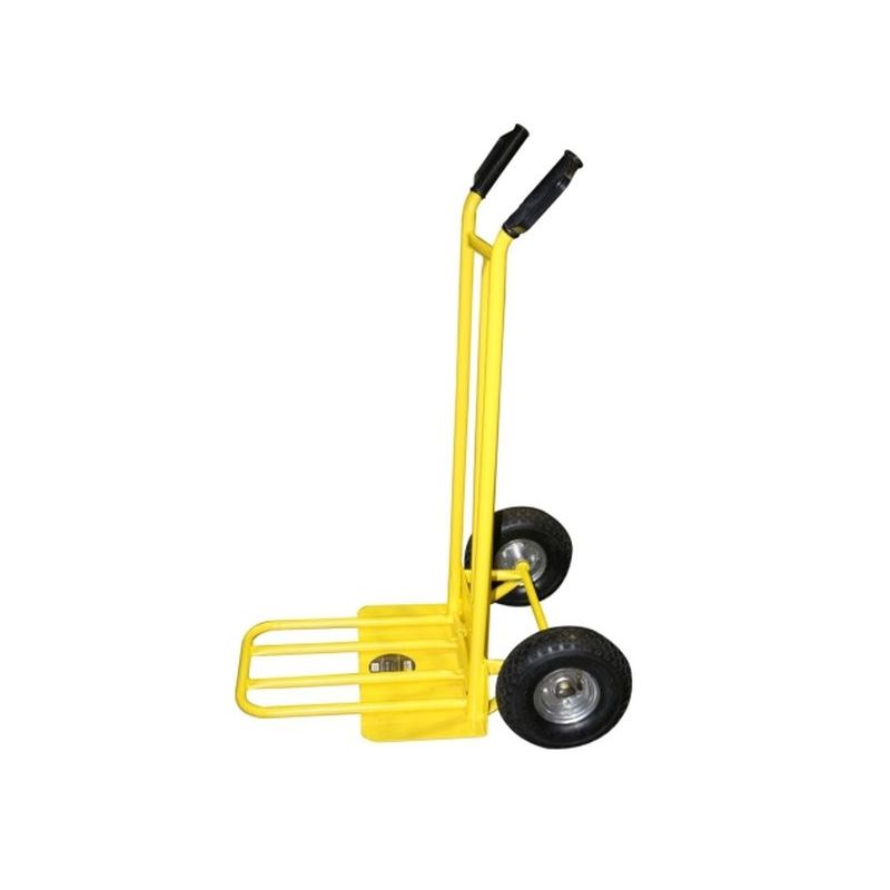 CARRETILLA ALMAC P/AB.350X410 NIVEL ACERO R/NEUM D/MET NV119