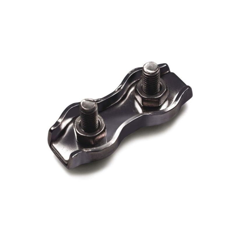 SUJETACABLE PLANO DOBLE M03 ACERO CINC SPD303 DAMESA 100 PZ