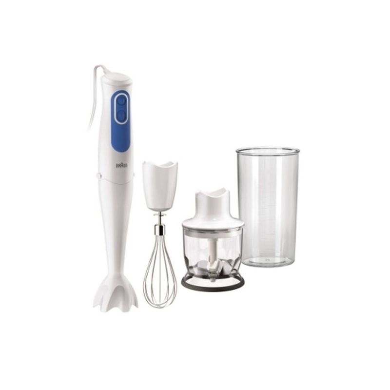 BATIDORA MANO 700W PIE PLASTICO MQ 3025WH OMELETTE BRAUN