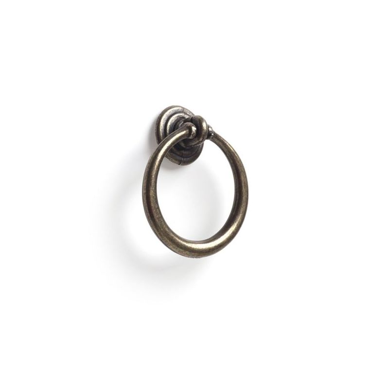 POMO MUEB 14X15X40MM ZAMAK CUERO REI